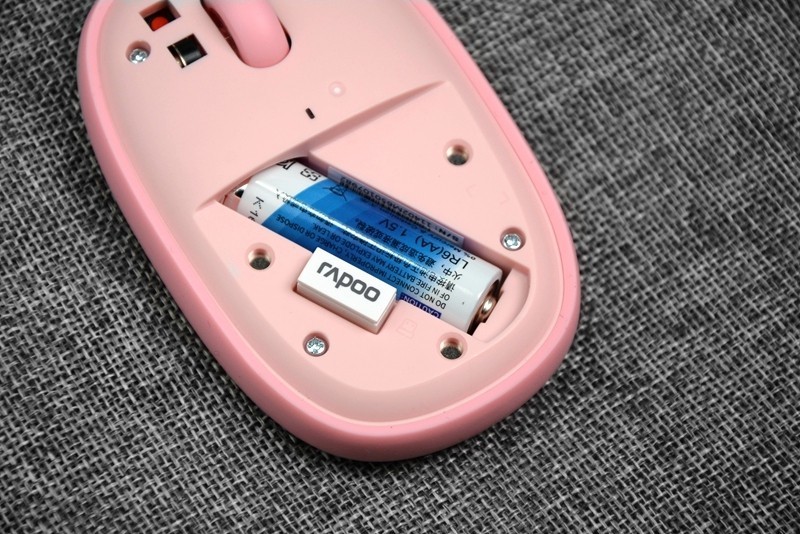 软绵绵、粉嘟嘟，雷柏M650 Silent静音办公鼠标开箱