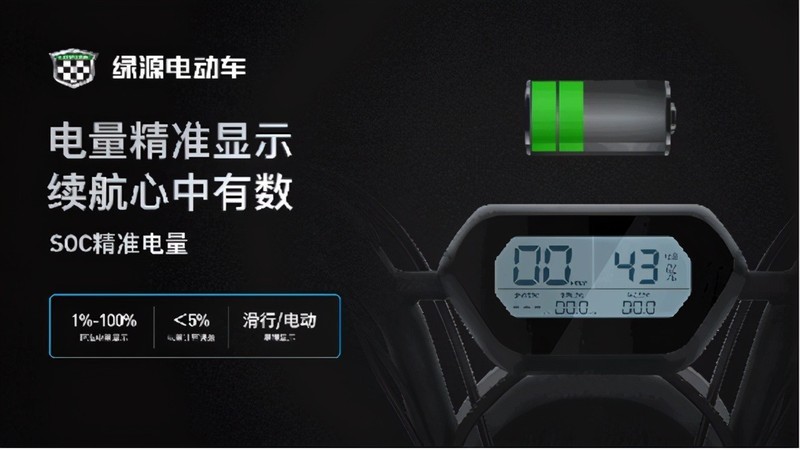 电动车排行榜常客，绿源SOC黑科技告别“虚电”