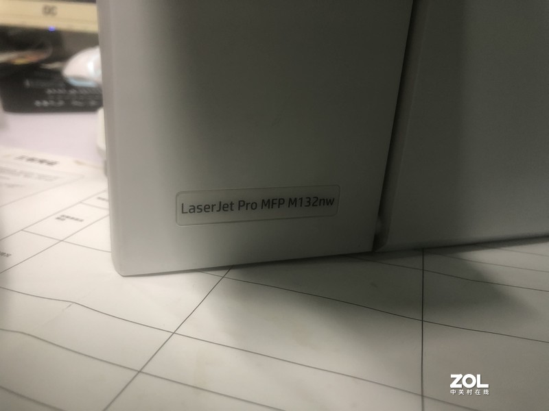 惠普132nw打印机打出来的图案为什么会变形