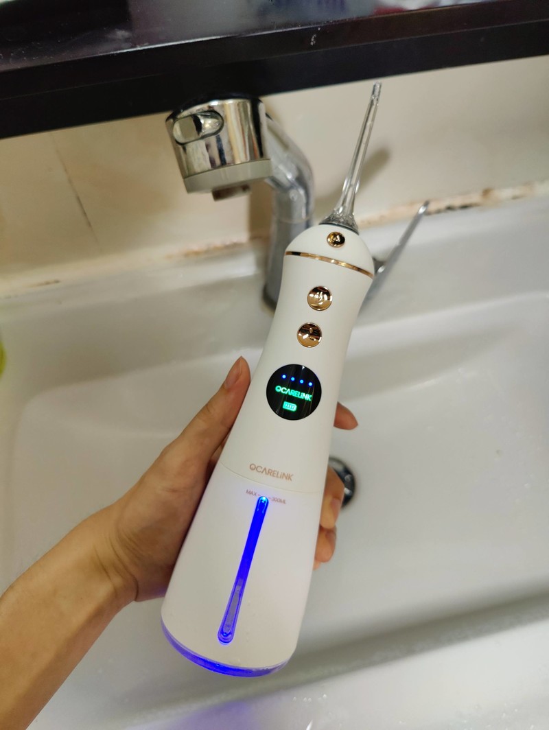 冲牙，小蛮腰！欧卡尔琳P40冲牙器体验记