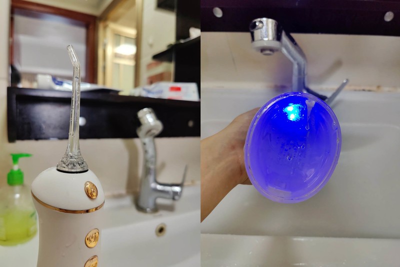 冲牙，小蛮腰！欧卡尔琳P40冲牙器体验记