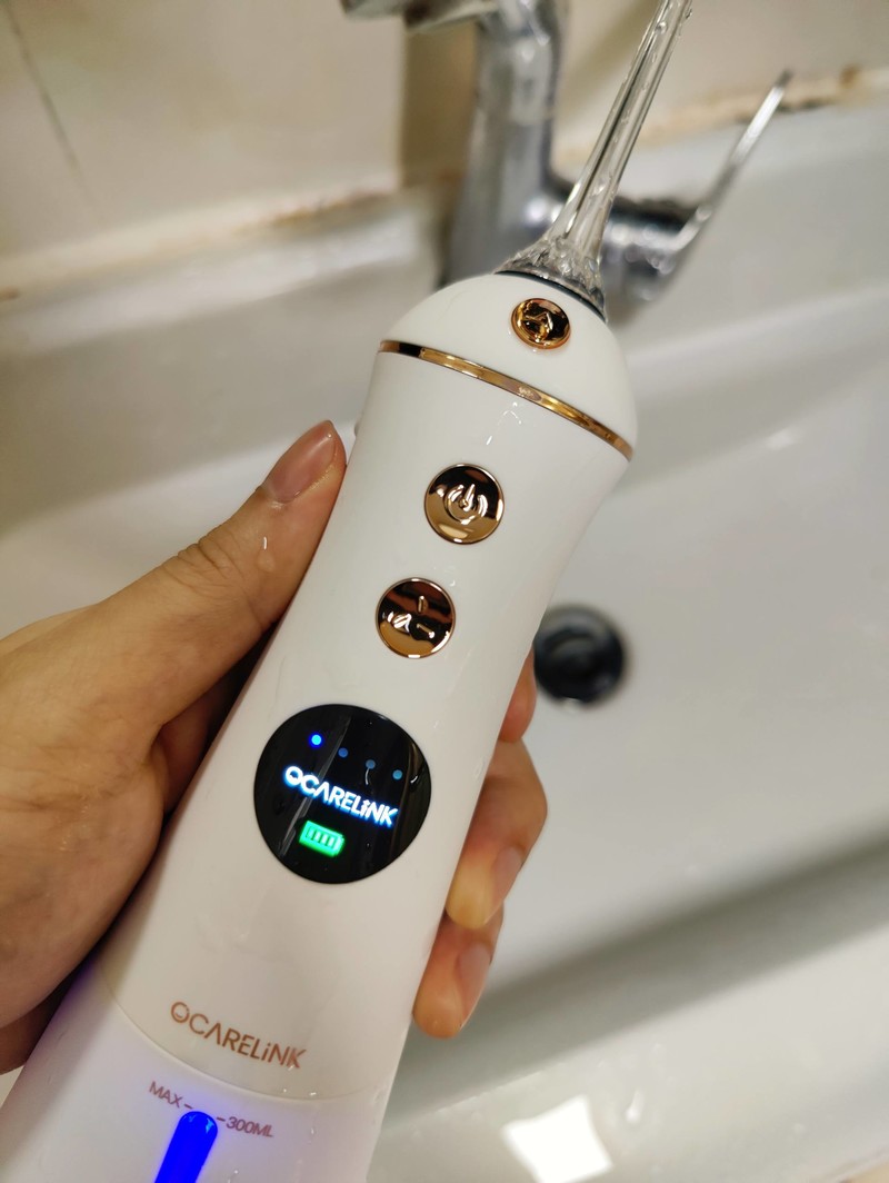 冲牙，小蛮腰！欧卡尔琳P40冲牙器体验记