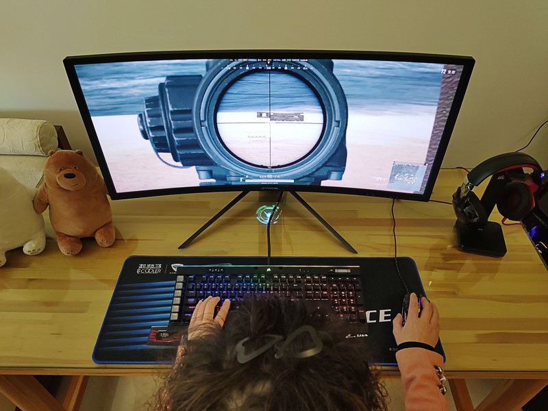 高端配置低端价位，打造好而不贵，蚂蚁电竞ANT341UC34英寸曲面电竞显示器