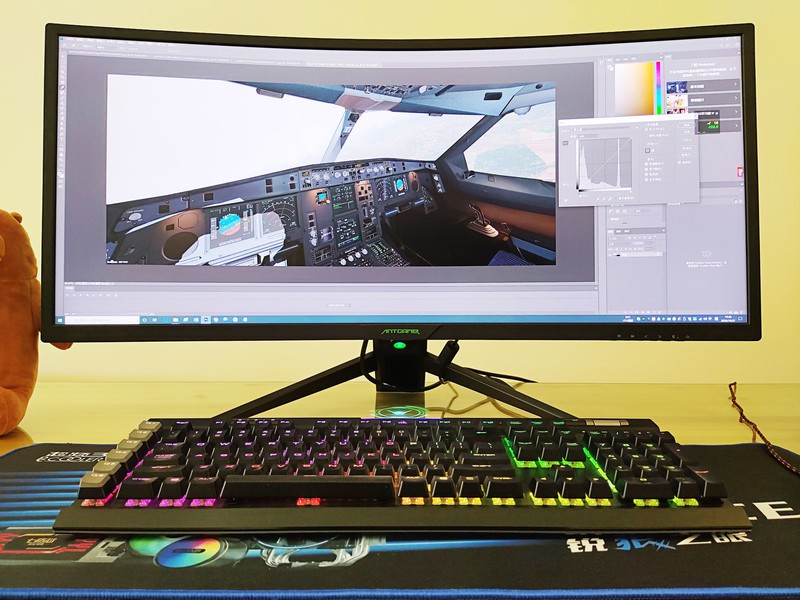 高端配置低端价位，打造好而不贵，蚂蚁电竞ANT341UC34英寸曲面电竞显示器