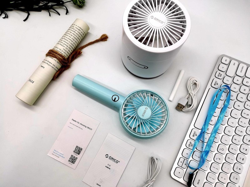 桌面及手持风扇的夏天，ORICO送你清凉及不一样的感觉