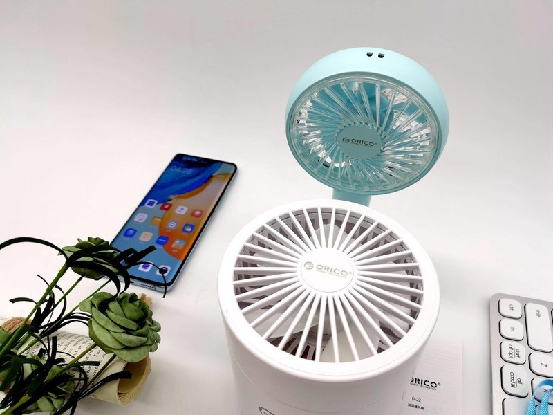 桌面及手持风扇的夏天，ORICO送你清凉及不一样的感觉