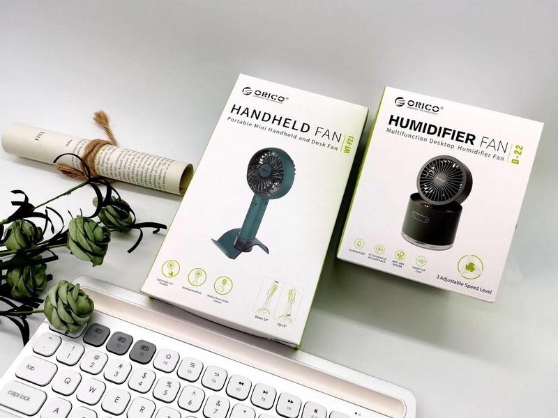 桌面及手持风扇的夏天，ORICO送你清凉及不一样的感觉