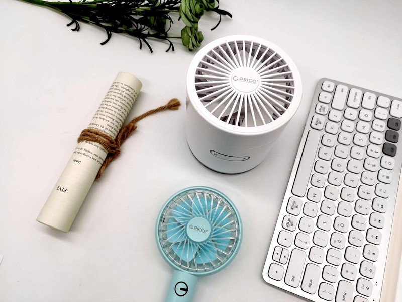 桌面及手持风扇的夏天，ORICO送你清凉及不一样的感觉