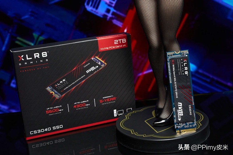 大碗量足的Gen4 SSD：PNY CS3040 2TB