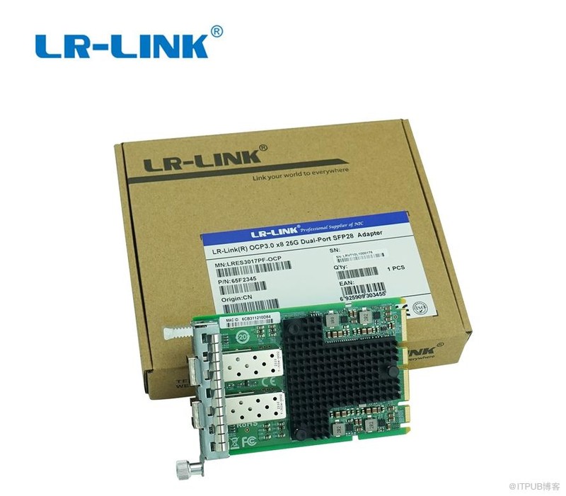新品发布：LR-LINK联瑞推出业界首款25G OCP 3.0 网卡
