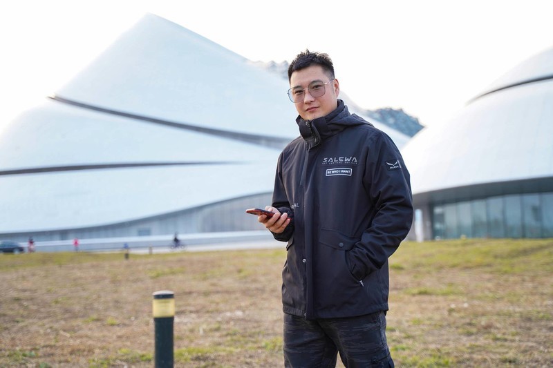 沙乐华抓绒冲锋衣——防水透湿，好看又舒适