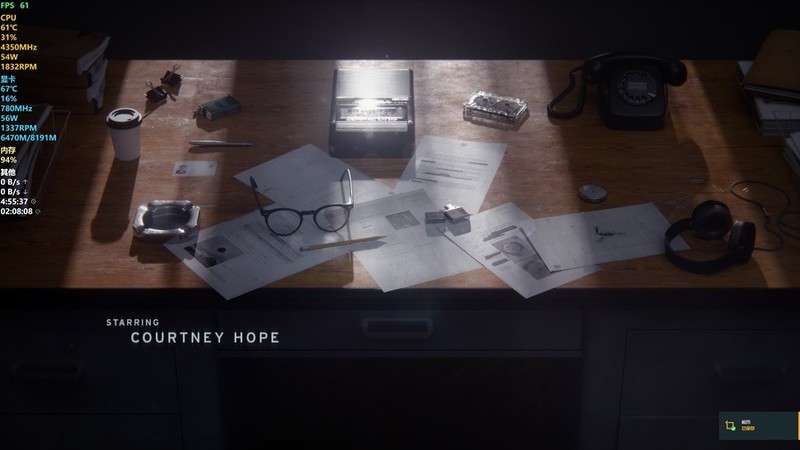 四核+8G内存的渣渣配置+影驰RTX3070Ti黑将OC 就能畅玩4K光追《控制》游戏大作