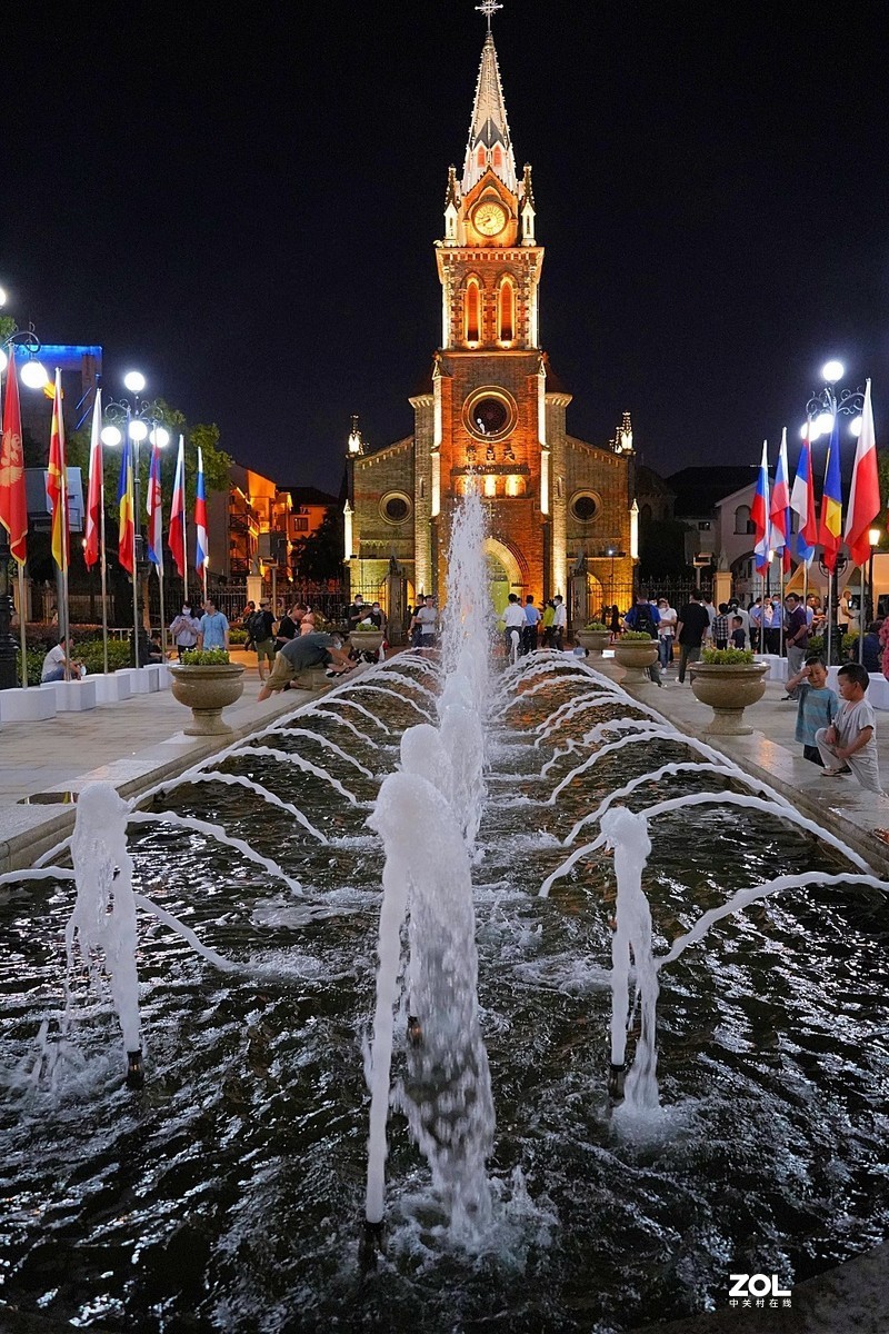 A7c拍夜景，与a7m3差不多