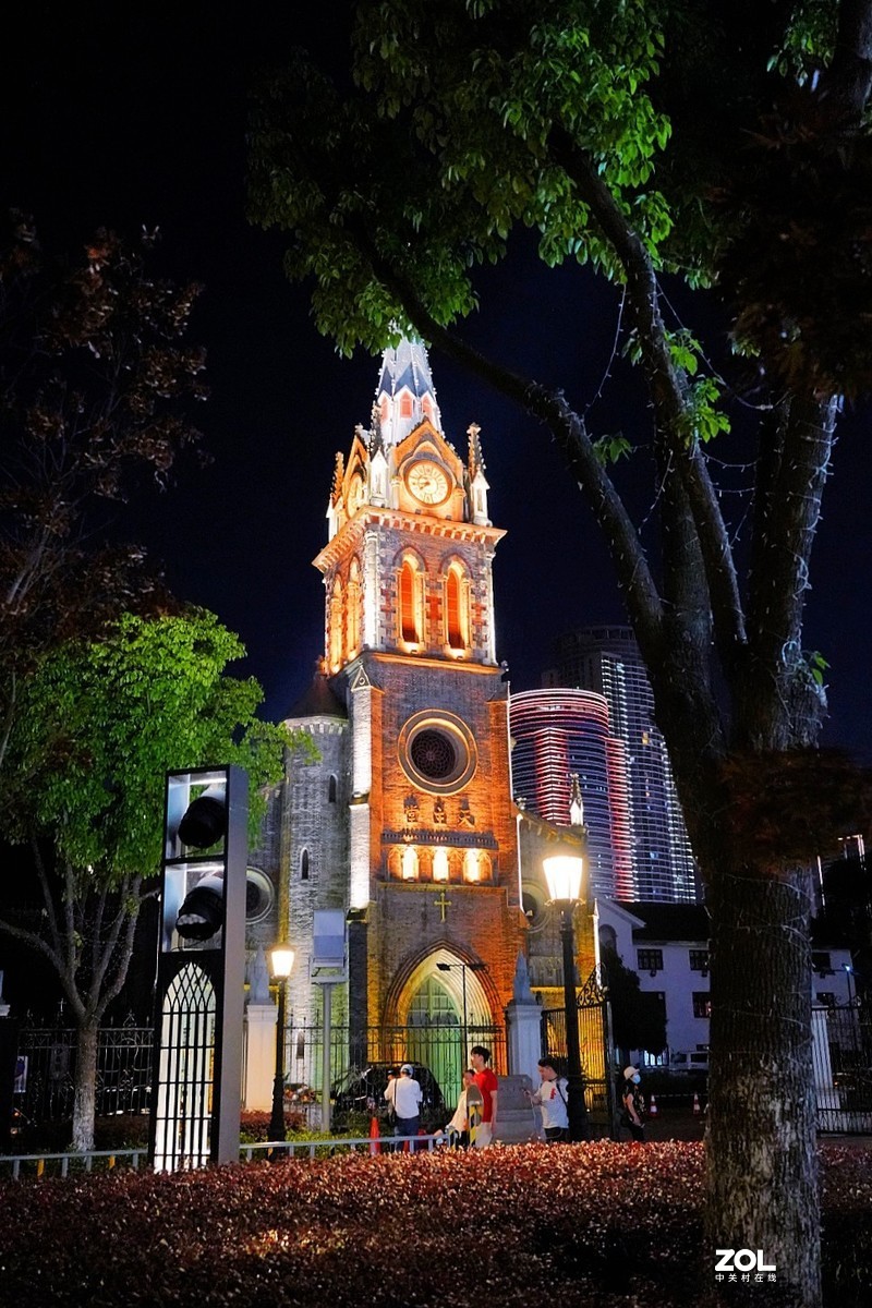 A7c拍夜景，与a7m3差不多