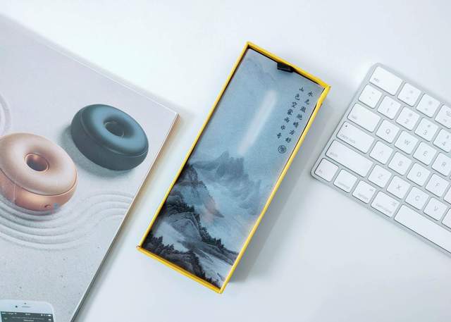 将树脂+实木+钢材结合在一起，笔下文创山水钢笔体验：东方美学