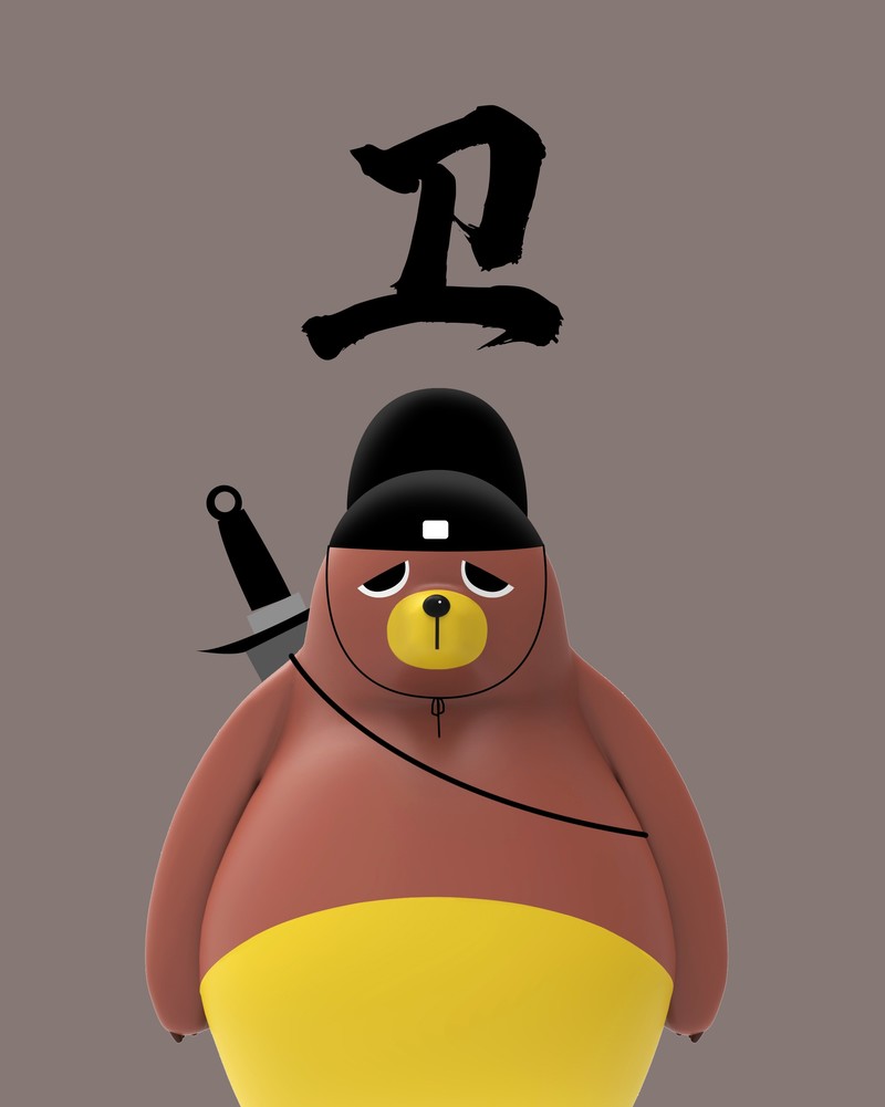 杰森白作品：弹力熊，你拽还是孤独？