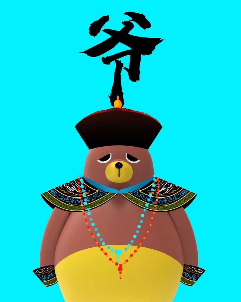 杰森白作品：弹力熊，你拽还是孤独？