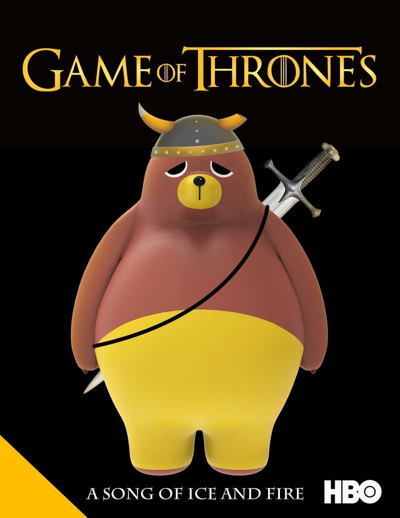 杰森白作品：弹力熊，你拽还是孤独？