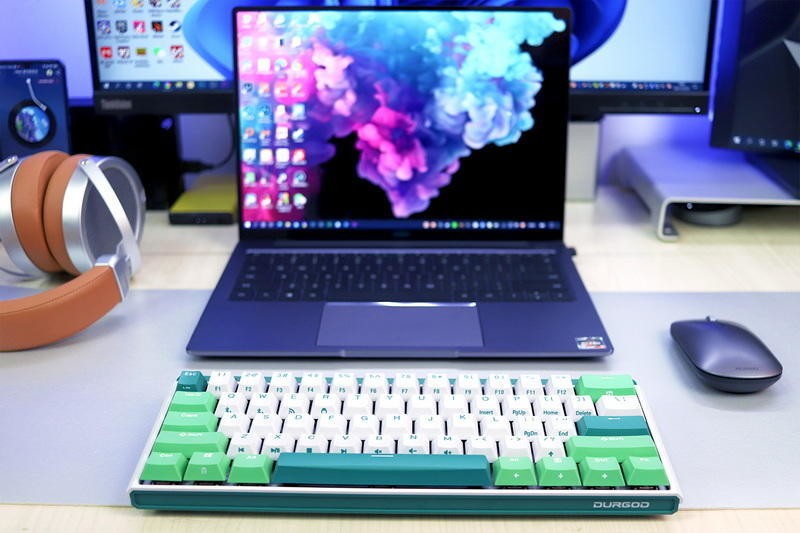 桌面薄荷，便携随心，杜伽K330w无线三模机械键盘体验