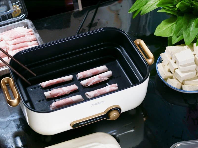 臻米多功能电火锅一机多用烹饪食材健康又快乐