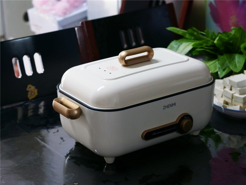 臻米多功能电火锅一机多用烹饪食材健康又快乐