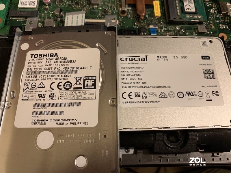 宇哥拆机-ASUS华硕F556U拆机清灰升级内存和固态硬盘