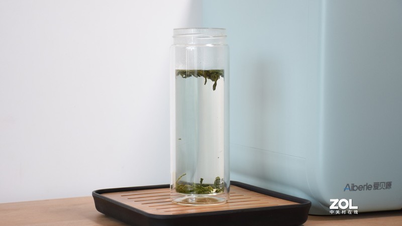 爱贝源桌面净水直饮一体机R3：四重过滤净水 多档水温速热