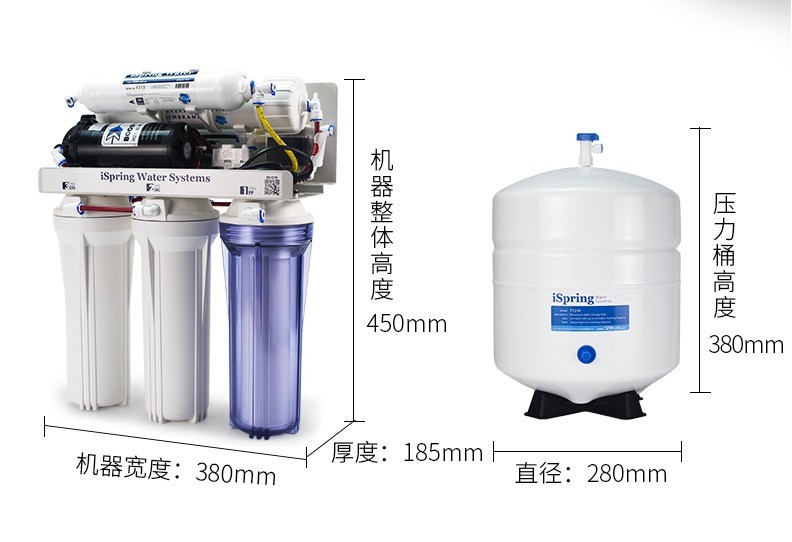 亲测：iSpring反渗透净水器使用体验