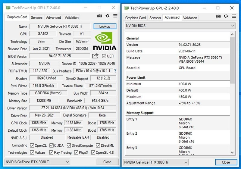 影驰名人堂RTX 3080Ti显卡评测：这才叫顶级非公版