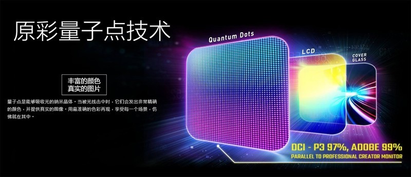 高色域量子点 RAPID IPS，微星 MAG274QRF-QD 电竞显示器上手玩