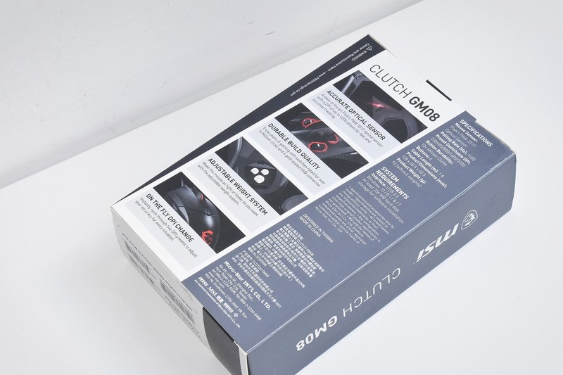 板卡大厂的诚意之作，一张竟然还有找！微星GM08游戏鼠标赏评