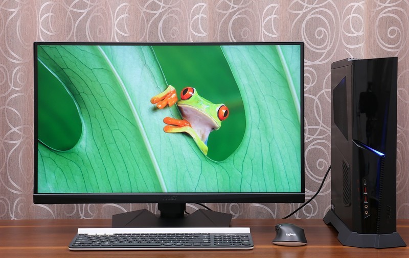 高色域量子点 RAPID IPS，微星 MAG274QRF-QD 电竞显示器上手玩