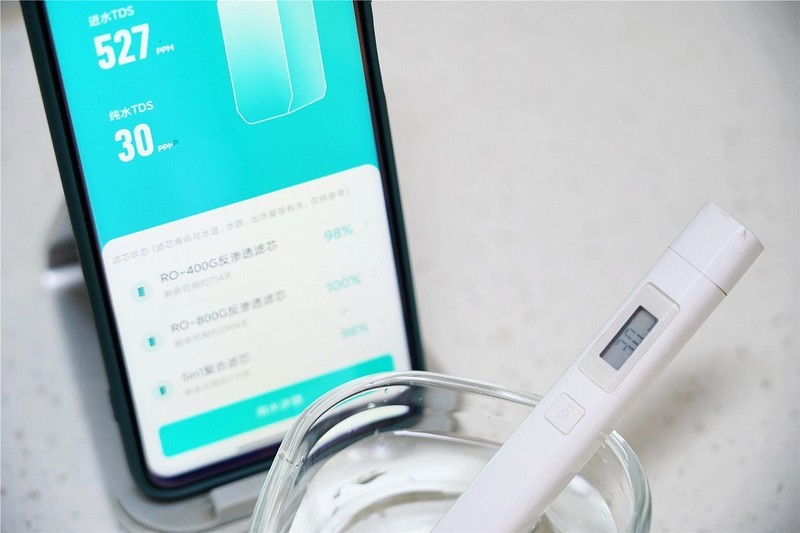 超大出水量，双RO反渗透滤芯设计的云米 · 泉先AI净水器值得拥有