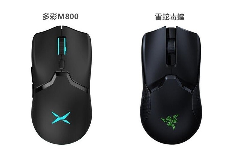 由内而外致敬雷蛇毒蝰，多彩M800无线双模鼠标开箱简评
