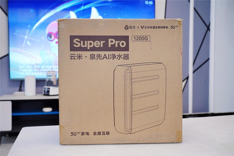 超大出水量，双RO反渗透滤芯设计的云米 · 泉先AI净水器值得拥有