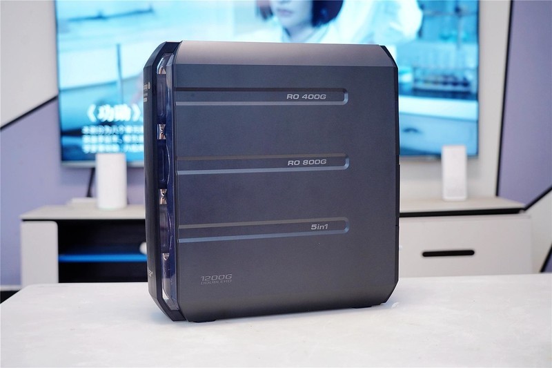 超大出水量，双RO反渗透滤芯设计的云米 · 泉先AI净水器值得拥有