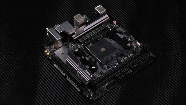华擎A520M-ITX/ac 开箱分享