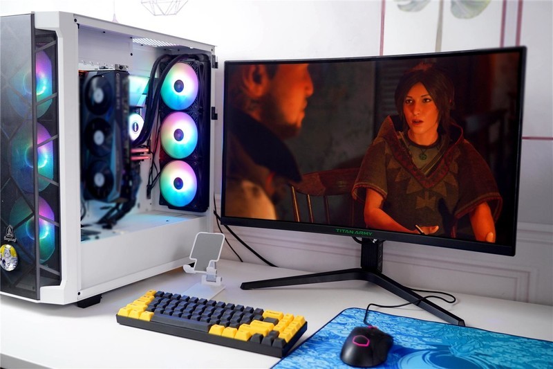 11代酷睿装机分享，白色真的很漂亮，你心动了吗？