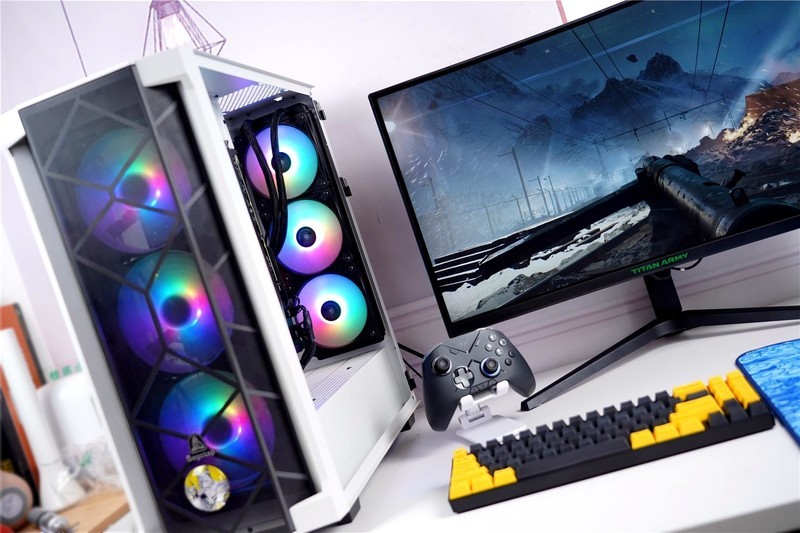 11代酷睿装机分享，白色真的很漂亮，你心动了吗？