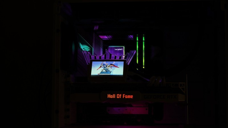 黑白装机秀，i7 11700KF+华硕Z590+RTX3090打造的主机分享