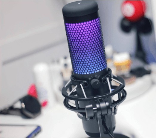 游戏麦克风推荐— HyperX声浪加强版游戏麦克风声控+颜值党的幸运