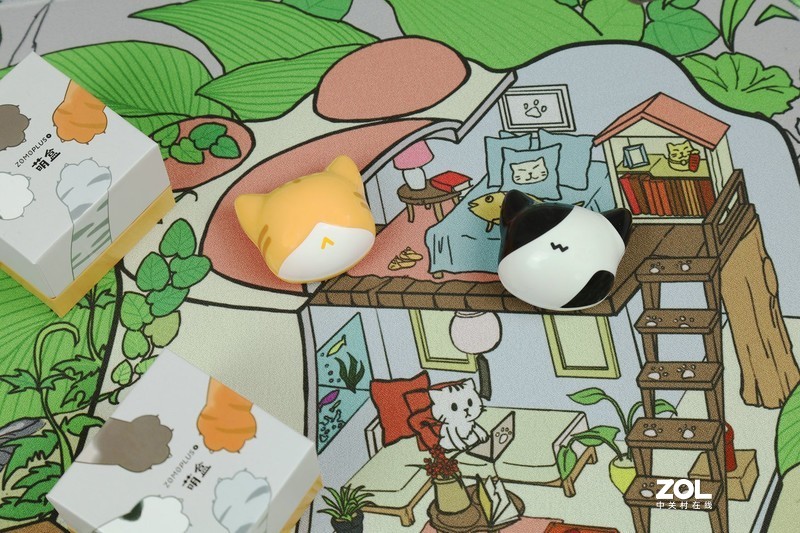 不仅能撸猫，还能够撸胶-ZOMO联名款键帽开箱分享