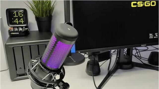 游戏麦克风推荐— HyperX声浪加强版游戏麦克风声控+颜值党的幸运