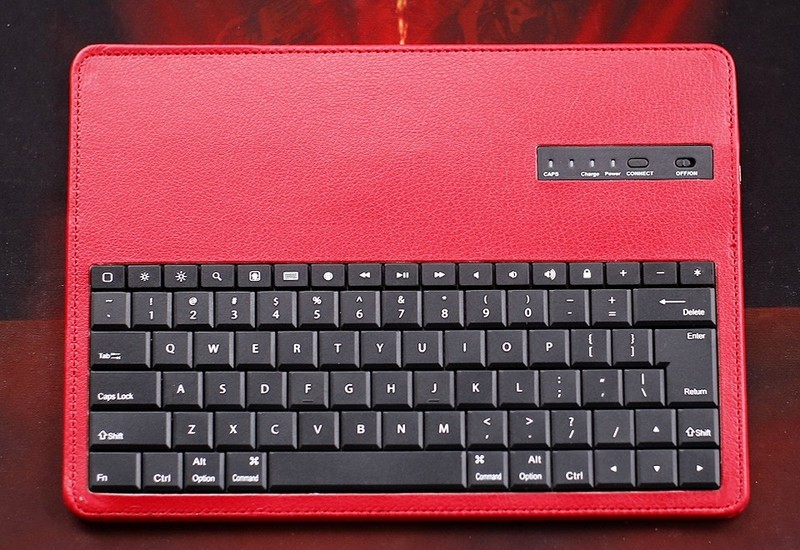 平板设备的简单搭配，皮套式蓝牙键盘晒单