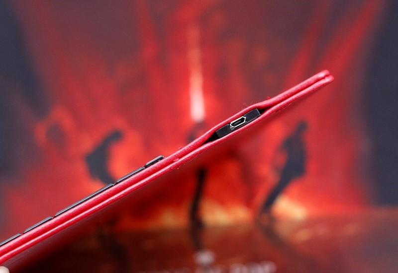 平板设备的简单搭配，皮套式蓝牙键盘晒单