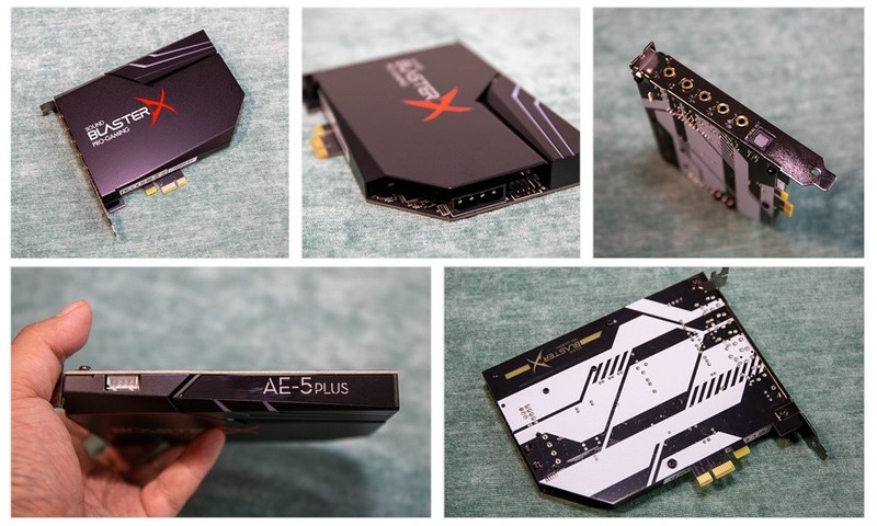 电脑内置声卡创新科技（Creative） Sound BlasterX AE-5 PLUS 轻体验