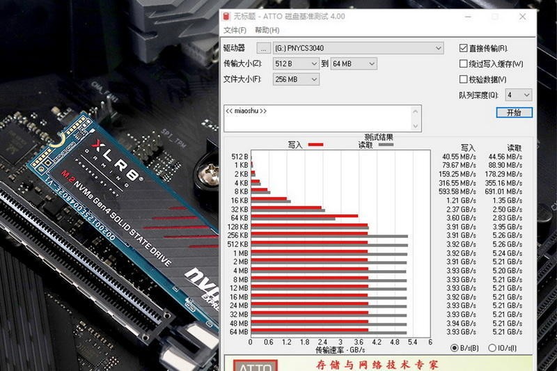 Gen4竞速，2TB更爽：美商PNY CS3040固态硬盘评测