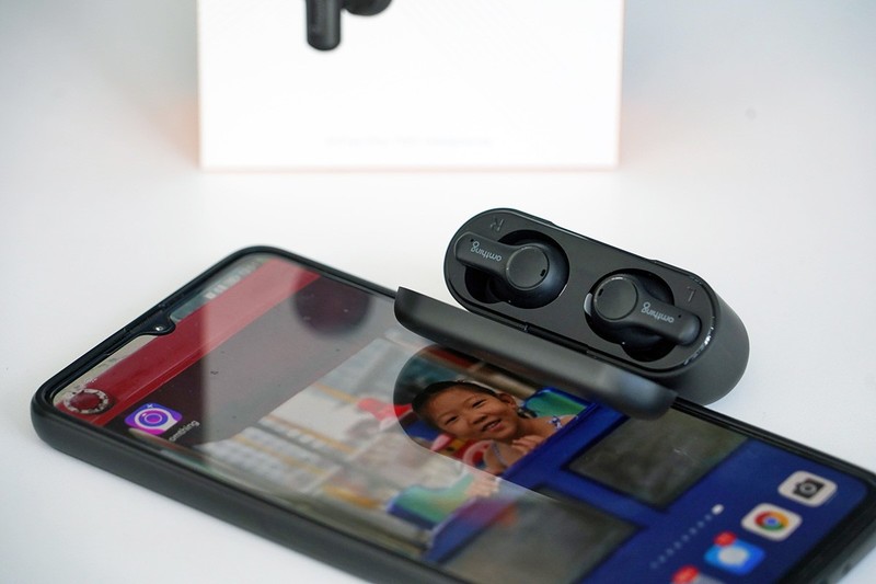 7mm动圈、4麦ENC降噪+完美佩戴体验 OMTHING AIRFREE Plus