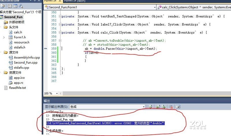 求助，TextBox给double变量赋值，三个方法都不对，帮我看一下，如何修改呀