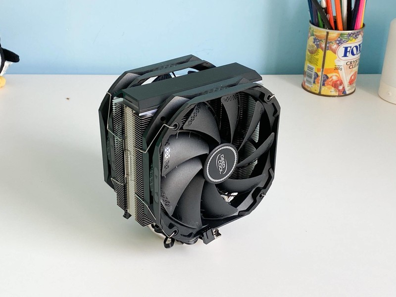 超频5.2GHz用风冷散热器行吗？九州风神AS500Plus实测